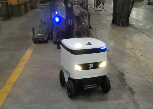 “配送六边形战士”上岗！腾龙不锈钢实现物料配送智能...